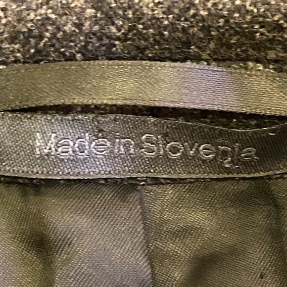 Bachrach Mens Charcoal Wool 3 Button Blazer  / Mens Size L 42 - Picture 10 of 15